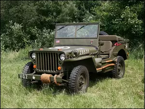 Jeep, Zabytkowy, Wojskowy