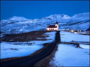 Cerkiew, Islandia, Góry, Droga