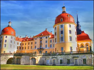 Niemcy, Pałac Moritzburg, Miasto Moritzburg, Saksonia