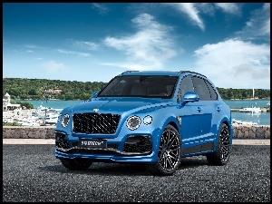 Niebieski, Bentley Bentayga