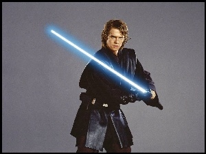 miecz, Hayden Christensen, kręcone włosy