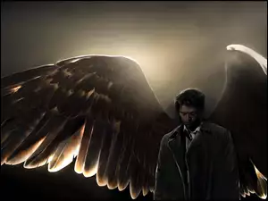 Anioł Castiel z serialu Supernatural
