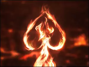 Ogień w kształcie PokerStars