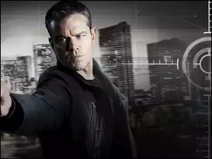 Amerykański aktor Matt Damon z filmu Jason Bourne
