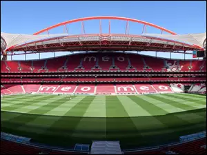 Stadion piłkarski Estádio da Luz w portugalskim mieście Lizbonie