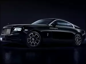 Samochód Rolls-Royce Black Edg rocznik 2016
