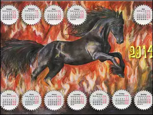 Koń, Kalendarz, 2014
