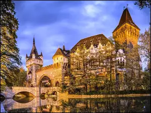 Zamek, Węgry, Vajdahunyad, Budapeszt