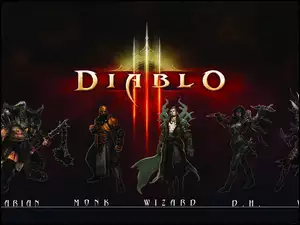Wizard, Diablo 3, Monk