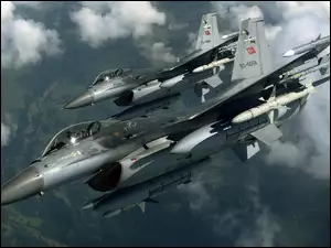 F-16C, Dwa, Tureckie