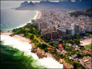 Miasto, Brazylia, Rio de Janeiro, Z Lotu Ptaka