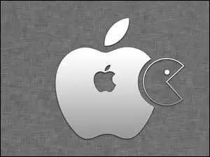 Pacman, Logo, Apple