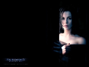 Underworld, tło, Kate Beckinsale, czarne