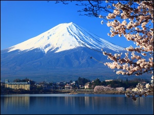 Góra, Wulkan, Fuji, Japonia