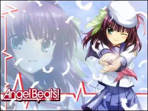 Angel Beats, animacja, anime, dziewczyna