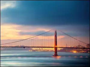 San Francisco, Rzeka, Most, Golden Gate