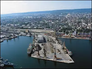 Statki, Bułgaria, Miasto, Warna, Port