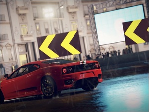 Samochód, Forza, Ferrari, Czerwony