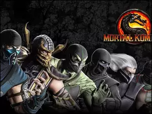 Postacie ninja z gry Mortal Kombat