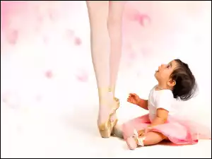 Dziewczynka, Nogi, Dziecko, Baletnica