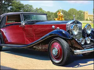 Rolls Royce Royce Phantom II Continental zabytkowy samochód z 1934 roku