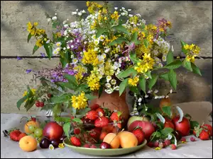 Polne, Różne Owoce, Kwiaty, Flakon