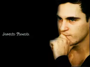 ręka, Joaquin Phoenix, niebieskie oczy