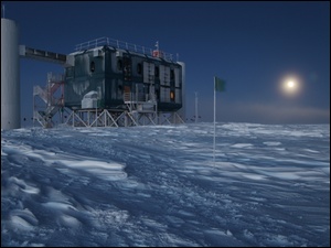 Antarktyda, Noc, Obserwatorium, Zima