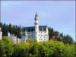 Zamek, Niemcy, Neuschwanstein, Bawaria
