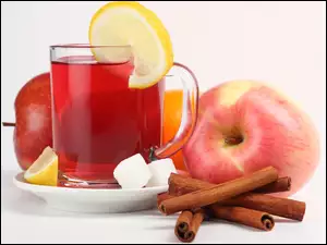 Cynamon, Herbata, Jabłka, Cytryna, Cukier