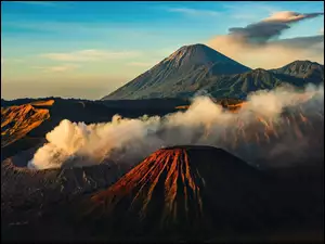 Góry, Indonezja, Wulkany