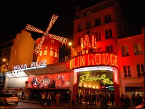 Kabaret, Moulin Rouge, Paryż, Francja