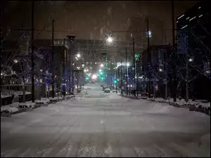 Ulica, Zima