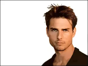 Tom Cruise, brązowe włosy