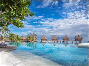 Ośrodek wypoczynkowy Manava Beach Resort & Spa Moorea w Polinezji francuskiej