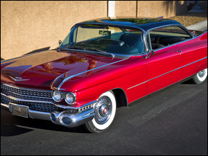 zabytkowe auto z 1959 marki Cadillac