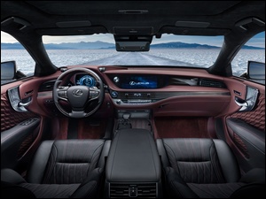 Wnętrze Lexusa LS 500h
