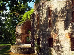 Zamek w Ząbkowicach Śląskich, Ruiny, Dolnośląskie, Polska
