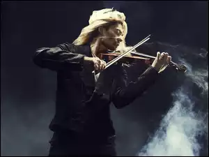 David Garrett z skrzypcami