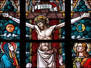Obraz przedstawiający Jezusa Ukrzyżowanego