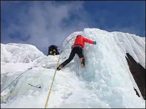 Icefall najniebezpieczniejszy oblodzony odcinek podczas wspinaczki na Everest