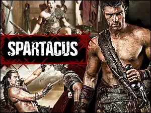 Gannicus, Spartacus, Serial