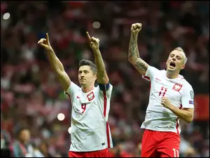 Robert Lewandowski Kamil Grosicki