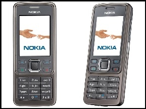 Przód, Nokia 6301, Szara