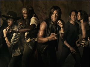 Główni bohaterowie serialu telewizyjnego The Walking Dead