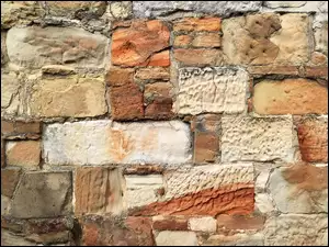 Tekstura muru z cegły