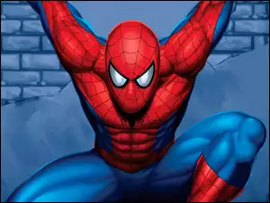 Spider-Man pod murem