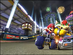Scena z gry Mario Kart 8