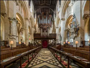 Kościół z organami w Oxfordzie