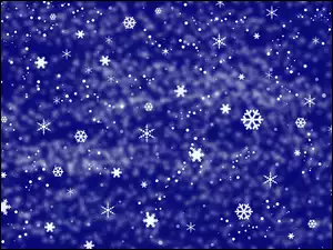 Tekstura w płatki śniegu i gwiazdki